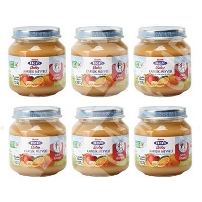 HERO BABY 125 G (5564-02) JAR MIXED FRUIT MAMA*12