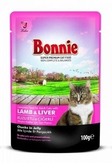 BONNIE LAMB&RICE ADULT CAT 85GR*22