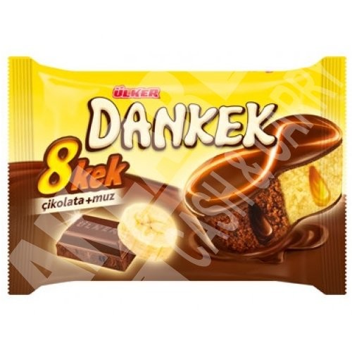 ÜLKER (632-02) DANKEK 8 CAKE BANANA 55 GR*24