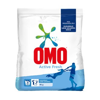 OMOMATİK 4 KG ACTİVE FRESH*1