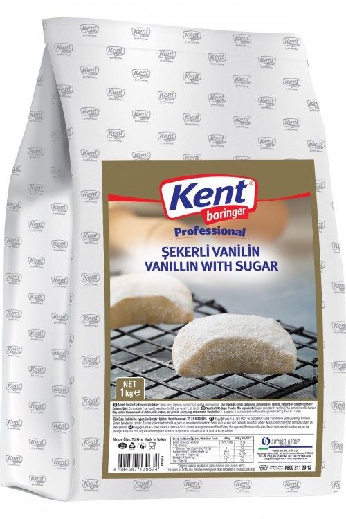 K.BORİNGER 1 KG ŞEKERLİ VANİLİN*6