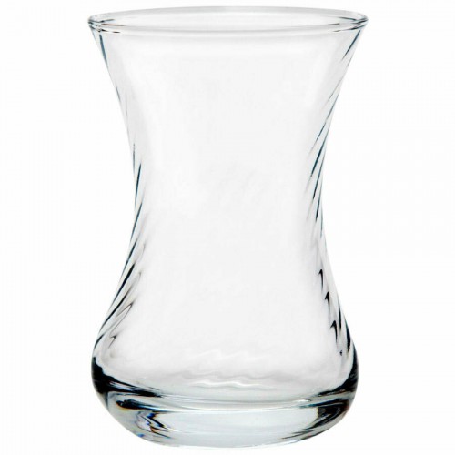 (42781) PAŞA BAHÇE OPTICAL TEA GLASS SLIM.6LI*12