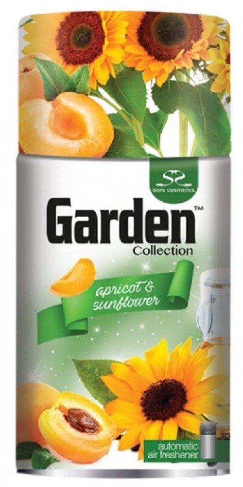 GARDEN OTOMATİK HAVA TEMİZLEYİCİ 260 ML KAYISI&AYÇİÇEK*48