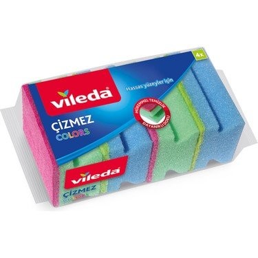 VİLEDA ÇİZMEZ SÜNGER 4 LÜ*12