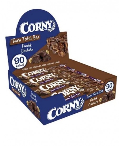 CORNY TAHIL BAR 17 GR ÇİKOLATA-FINDIK*12