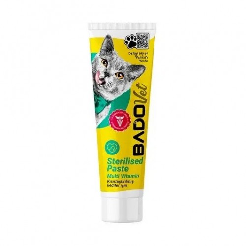 BADO 100 GR TÜP KEDİ BESİN TAKVİYE KISIR PASTE*12