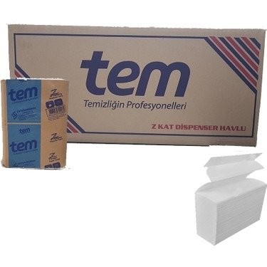 TEM DİSPENSER HAVLU 200LU*12