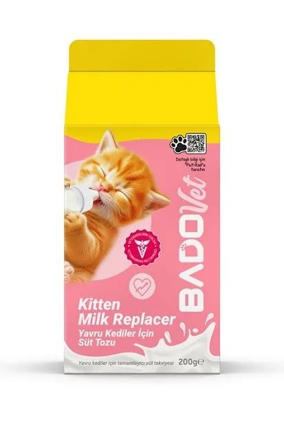BADO 200 ML YAVRU KEDİ SÜT TOZU TAKVİYESİ *44