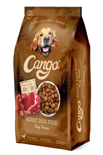 CANGO 10 KG YETİŞKİN KÖPEK MAMASI BİFTEKLİ*1