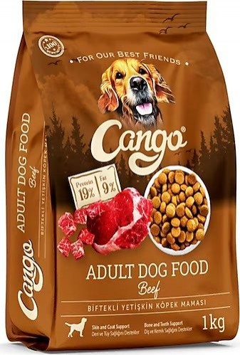 CANGO 1000 GR YETİŞKİN KÖPEK MAMASI BİFTEKLİ*16