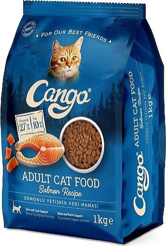 CANGO 1000 GR YETİŞKİN KEDİ MAMASI SOMONLU*16