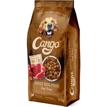 CANGO 15 KG YETİŞKİN KÖPEK MAMASI ETLİ*1