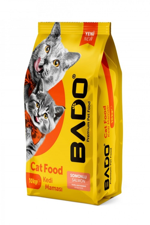 BADO 10 KG YAVRU KEDİ MAMASI SOMONLU*1