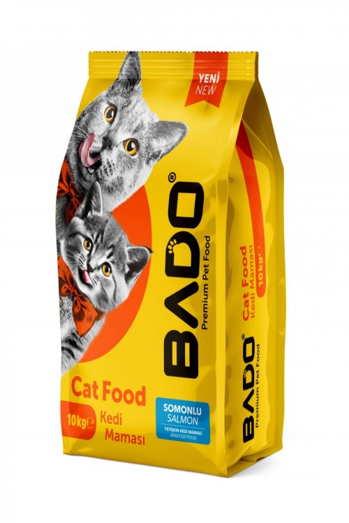 BADO 10 KG KEDİ MAMASI SOMONLU*1