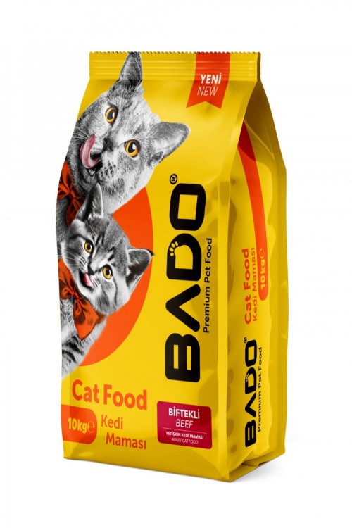 BADO 10 KG KEDİ MAMASI ETLİ*1