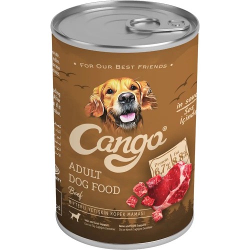 CANGO 415 GR YAŞ YETİŞKİN KPK MAMA ETLİ*12