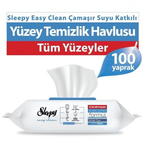 SLEEPY 100 LÜ YÜZEY HAVLU ÇAMAŞIR SULU*12