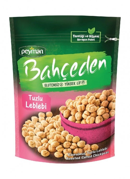 PEYMAN BAHÇEDEN 180 GR KAVR.TUZLU LEBLEBİ*16