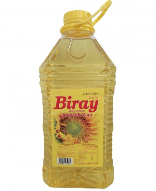 BİRAY AYÇİÇEK YAĞ PET 3 LT*6