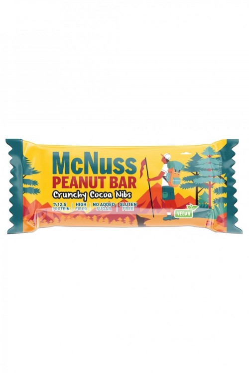 MC NUSS 40 GR COCOA PEANUT BAR*12