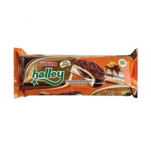 ÜLKER (1868-00)HALLEY ORANGE WITH CHOCOLATE 235,90GR (7 LI)*12