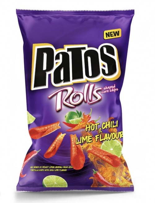PATOS ROLLS JALEPONE LIME 109GR*24