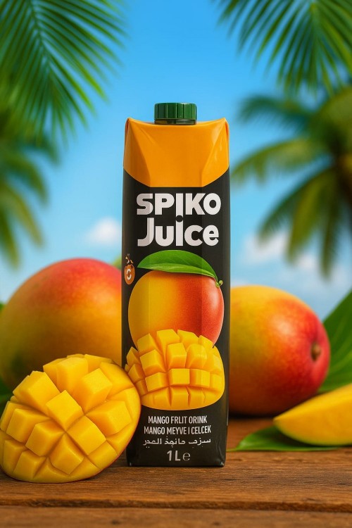 SPİKO JUİCE 1 LT MEYVE SUYU MANGO*12