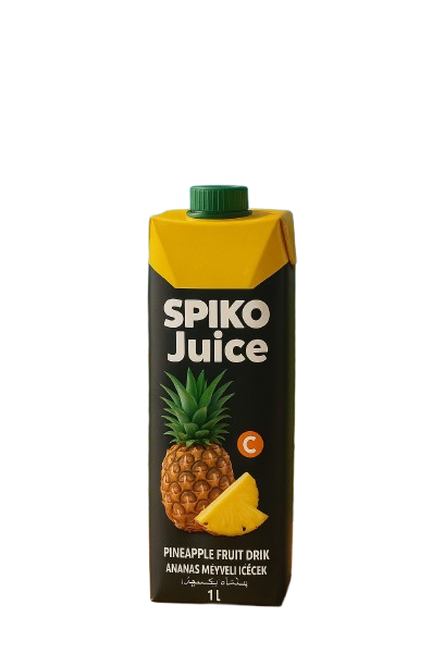 SPİKO JUİCE 1 LT MEYVE SUYU ANANAS*12