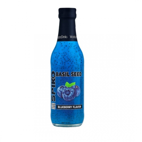 SPIKO 330 ML BASIL BLUEBERRIES*20