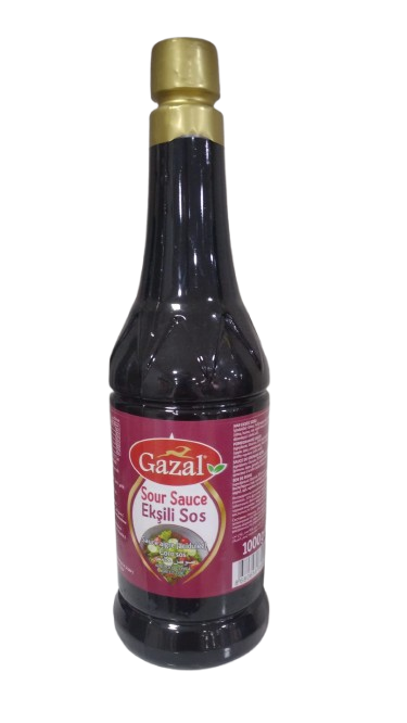 GAZAL POMEGRANATE SOUR SAUCE PET 1 LT*12