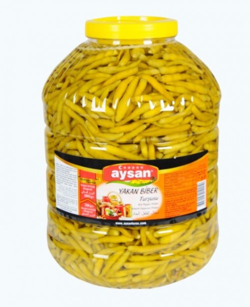 AYSAN PICKLE PET 10 KG (GROSS 5KG) BURNING PEPPER*2