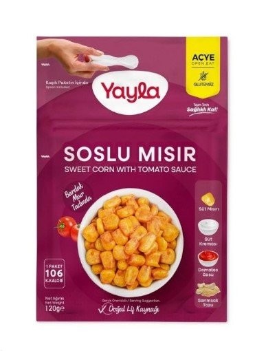 YAYLA SOSLU MISIR 120GR*12