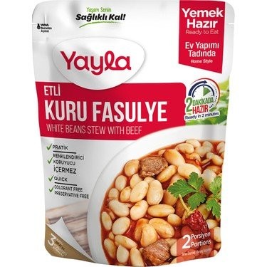 YAYLA 250 GR ETLİ FASULYE YEMEĞİ*12