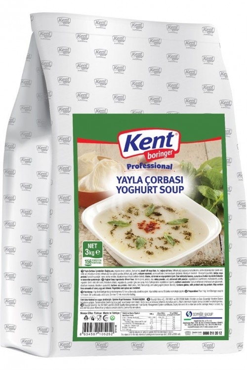 K.BORİNGER 3 KG YAYLA ÇORBASI POŞET*4