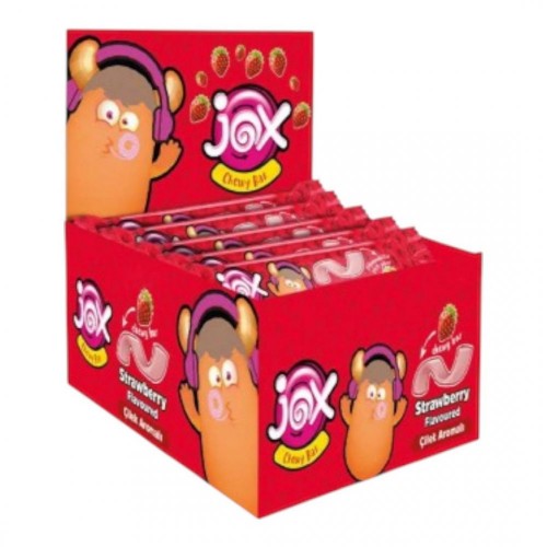 DK.JOX CHEWY 7 GR ÇİLEK ŞERİT ŞEKER*60