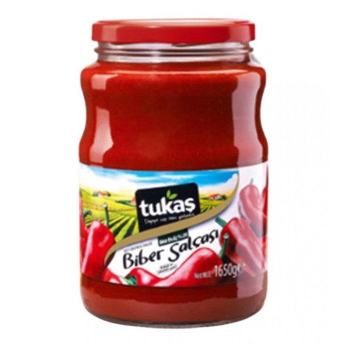 TUKAŞ 1.650 GR BİBER SALÇASI PET TATLI*6
