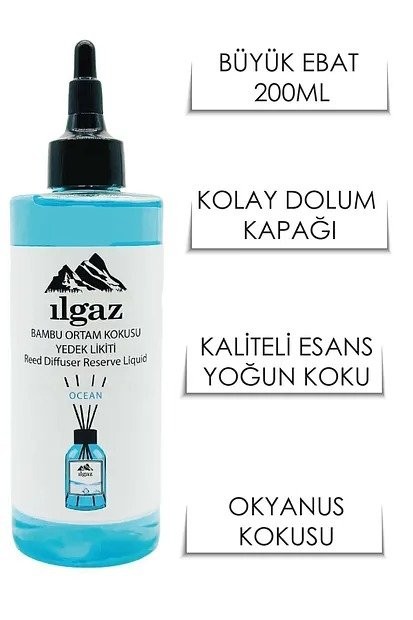ILGAZ YEDEK LİKİT 200 ML OKYANUS*12
