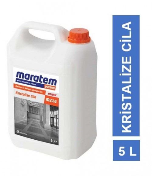 MARATEM (M216) 5 LT KRİSTALİZE CİLA*4