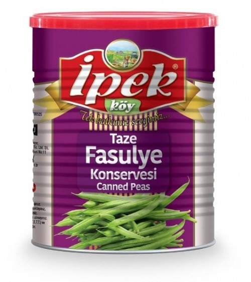 İPEK HARICOTS FRAIS EN CONSERVE 830GR ÉTAIN*12