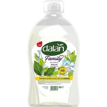 DALAN SIVI SABUN 3 LT NATUREL*4
