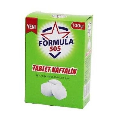 FORMULA 505 TABLET NAFTALİN 100 GR*24