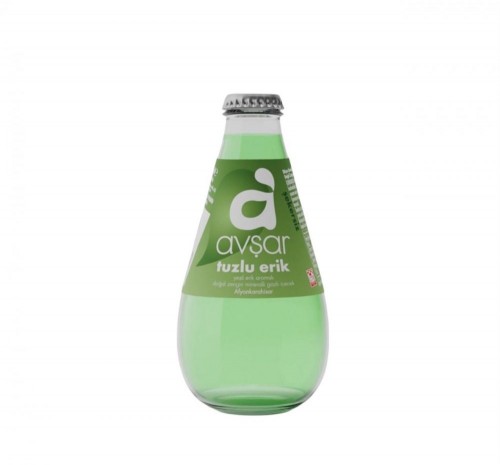 AVŞAR FRUIT SODA 200 ML GREEN PLUM*24
