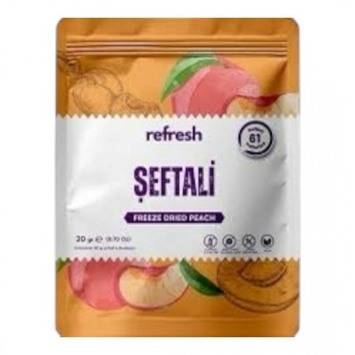 REFRESH FREEZE 20 GR KURUTULMUŞ DİLİM ŞEFTALİ*12