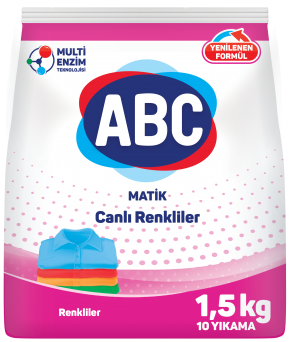 ABC MATİK 1,5 KG COULEUR * 12