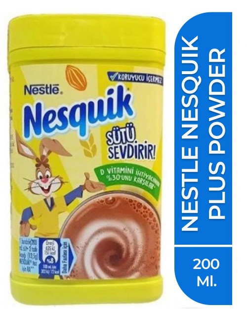 NESTLE NESQUIK 200 GR PLUS POWDER*12