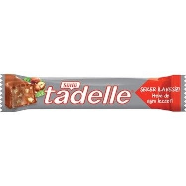 TADELLE 20 GR ŞEKERSİZ FINDIK DOL.SÜT.ÇİKOLATA*20