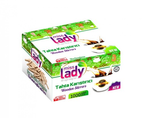 M.LADY 1000 Lİ AHŞAP KARIŞTIRICI *24