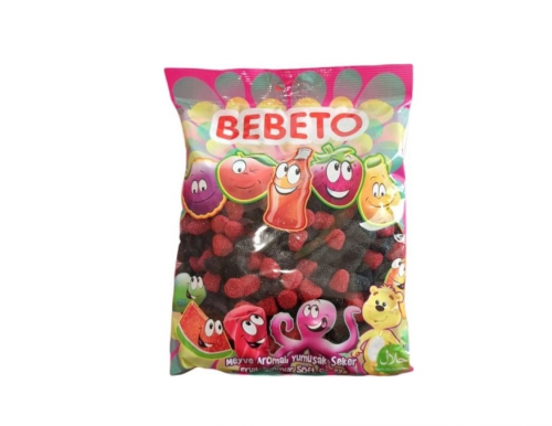 BEBETO 1 KG AHUDUDU BÖĞÜRTLEN TOPİK*12