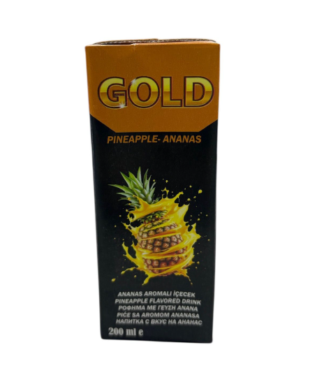 GOLD 200 ML MEYVE SUYU ANANAS*27