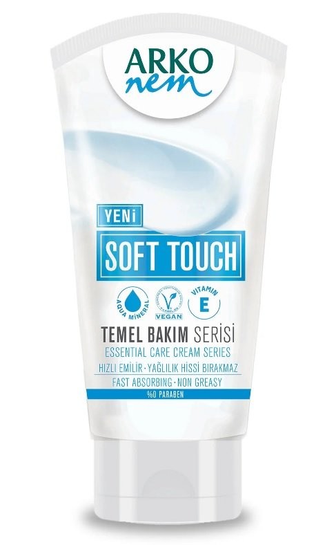 ARKO KREM 60 ML SOFT TOUCH*24 (MAVİ)